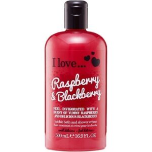 I love Raspberry & Blackberry Bubble Bath & Shower Créme 500ml